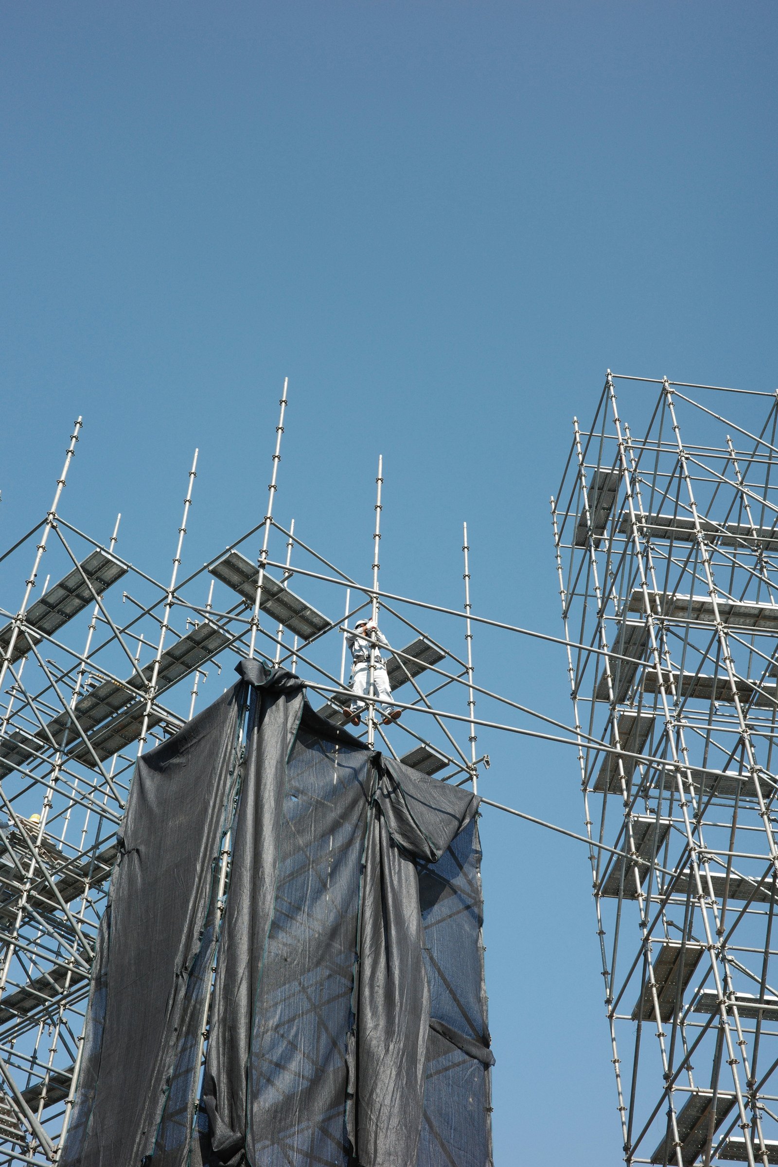 Engineering contractor reviewing project supply requirements